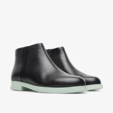 Camper Black Ankle Boots Womens - Iman Online Ireland | UGVLB6491